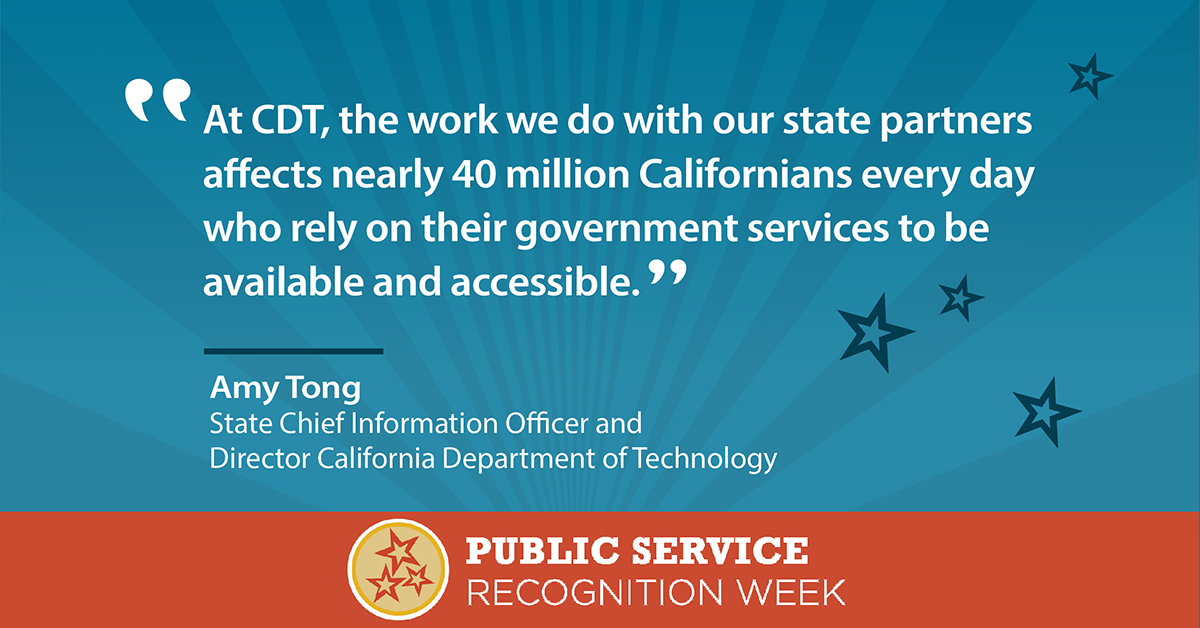 Public Service Recognition Week: A Chance to Say Thank You