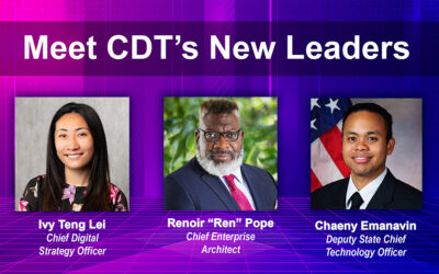 Meet CDT’s New Leaders Who are Driving Innovation