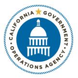 California Government Operations Agency logo